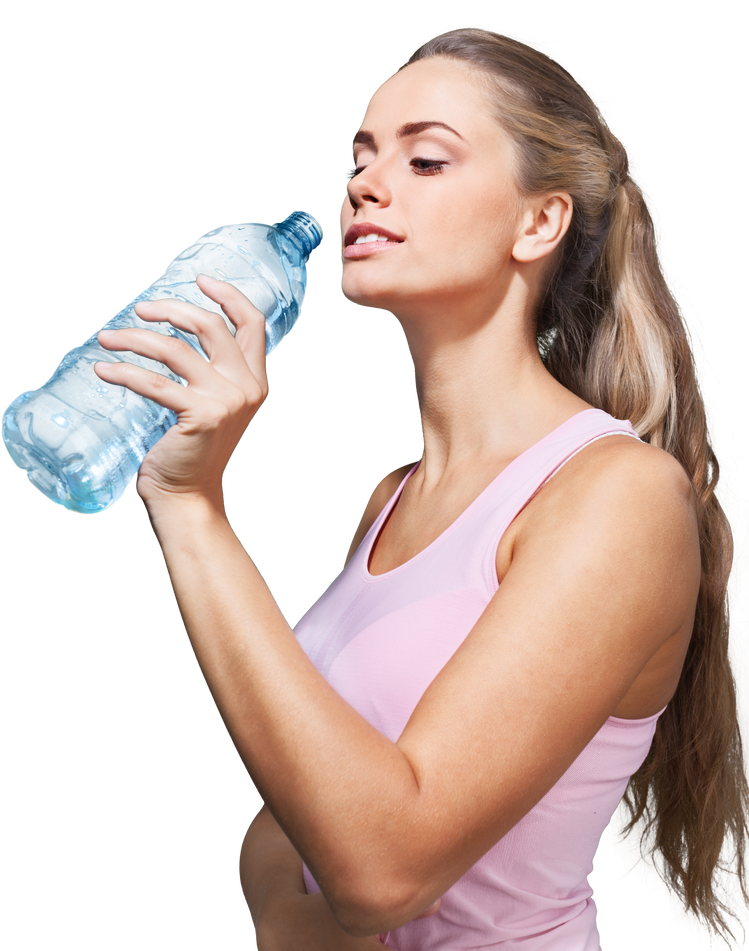 Woman Drinking Water